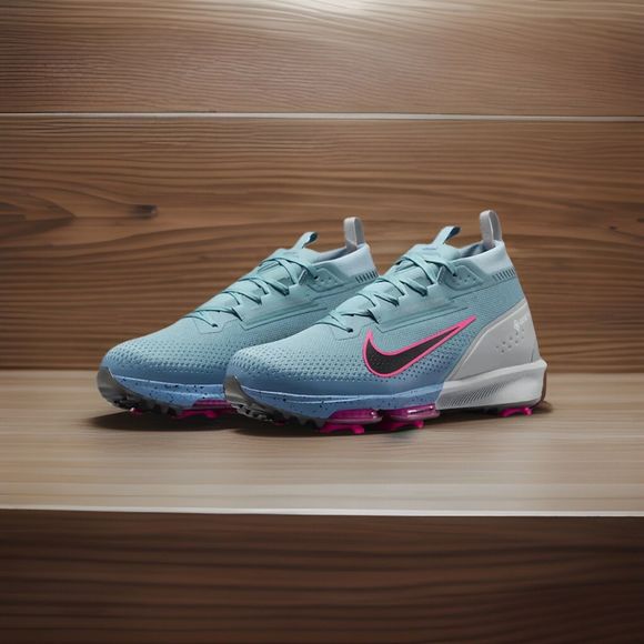 Nike Infinity Tour 2 Gore-Tex Golf Cleats Turquoise Men Size 12 FV4897-400 - Picture 1 of 10